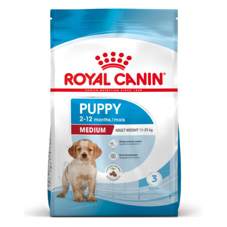 Суха храна за кучета ROYAL CANIN® MEDIUM PUPPY