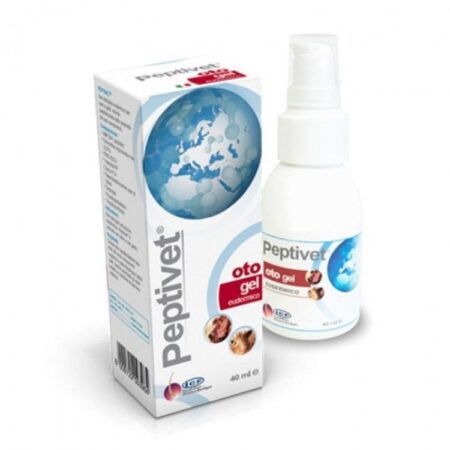 Гел за ушна хигиена за кучета PEPTIVET OTO GEL