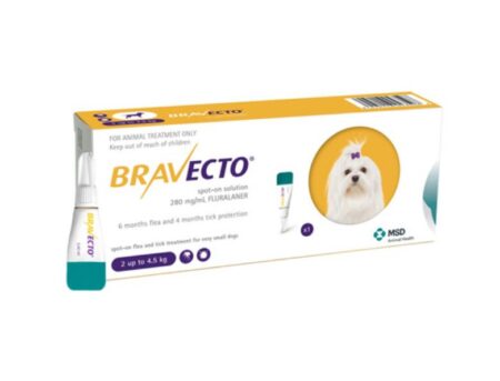 Капки за обезпаразитяване на кучета BRAVECTO