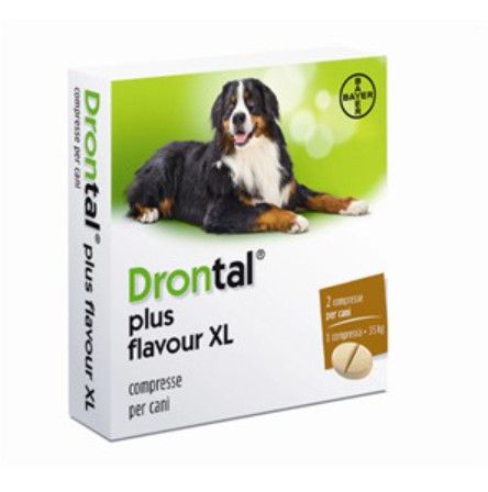 Противопаразитен таблетки за кучета от 20-70кг DRONTAL PLUS XL