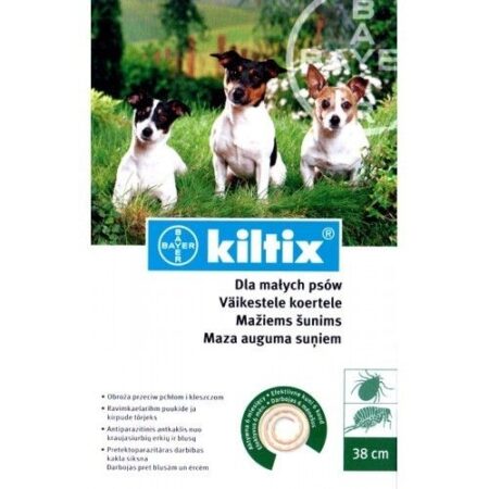 Противопаразитна каишка за кучета от 38-70 см. KILTIX