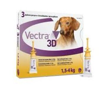 Противопаразитни пипети за кучета Vectra 3D