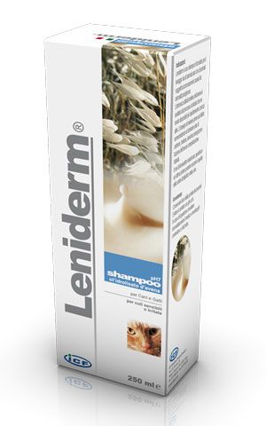 Шампоан за чувствителна кожа за кучета Leniderm Shampoo